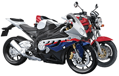 BMW S1000 RR (£10,000) & Suzuki Bandit 600 F (£2,000)