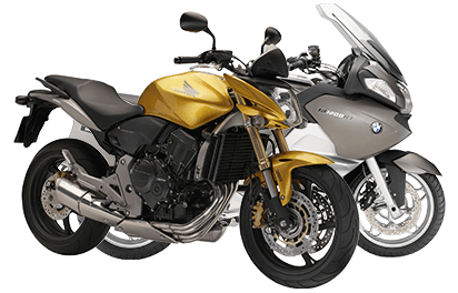 Bemoto Multi Bike Cover - BMW R1200RT and Honda Hornet 600