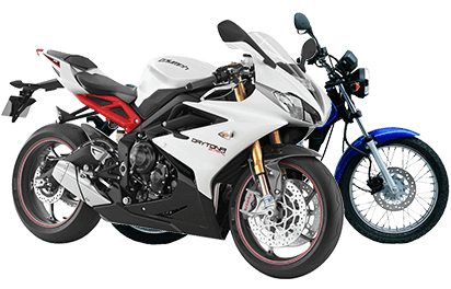 Bemoto Multi Bike Cover - Triumph Daytona 675 R and Honda CG125