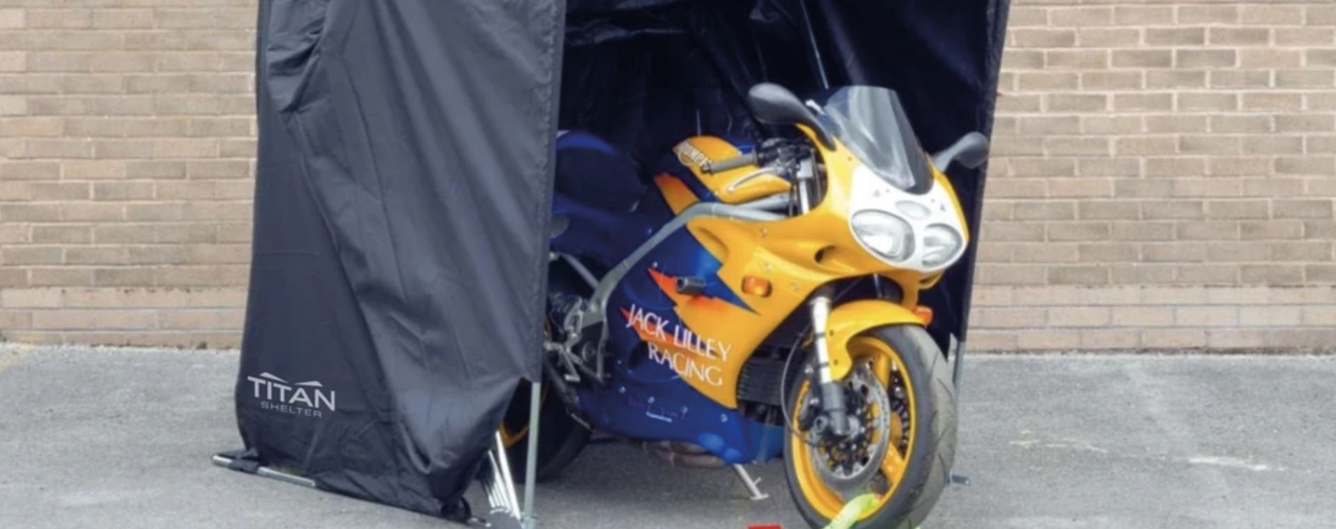 Win a Titan motorcycle shelter! Win a Titan motorcycle shelter!
