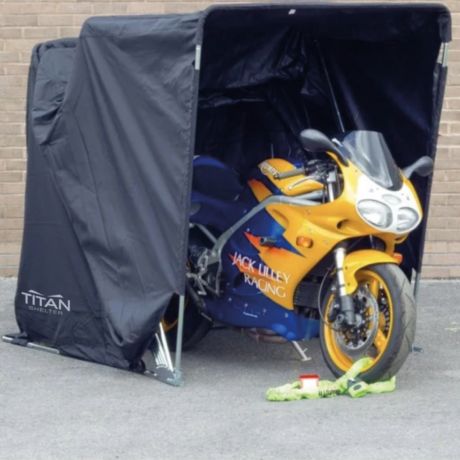 Win a Titan motorcycle shelter!