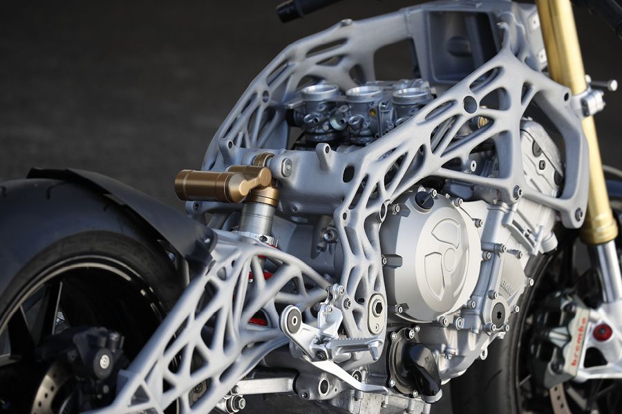 3D Printed BMW Motorcycle Frame