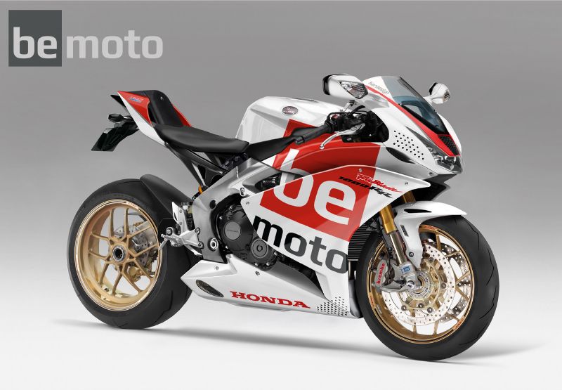 Honda Fireblade Concept White