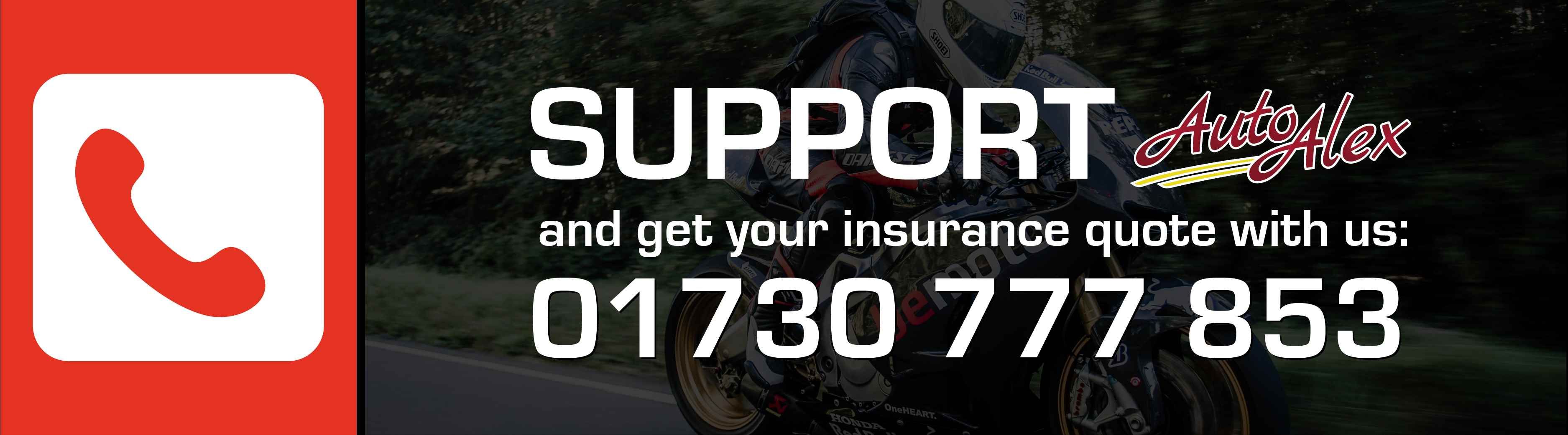 BeMoto AutoAlex Call Now Banner
