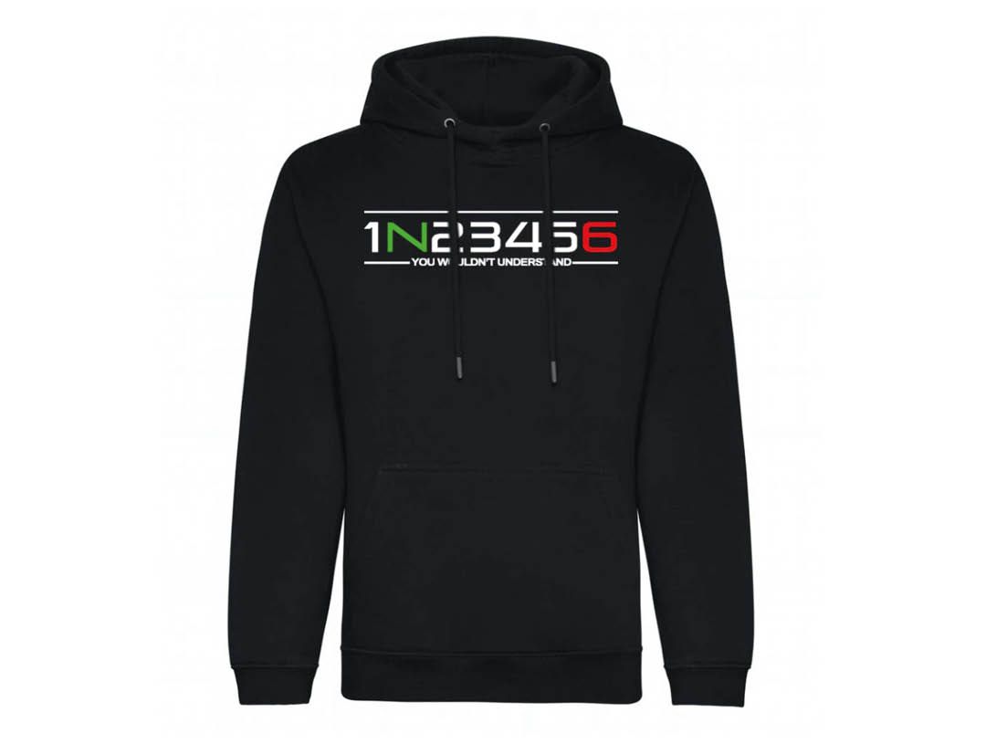 BIKE LIFE CLOTHING 1N23456 GEAR SHIFT PREMIUM UNISEX PULLOVER HOODIE £24.99