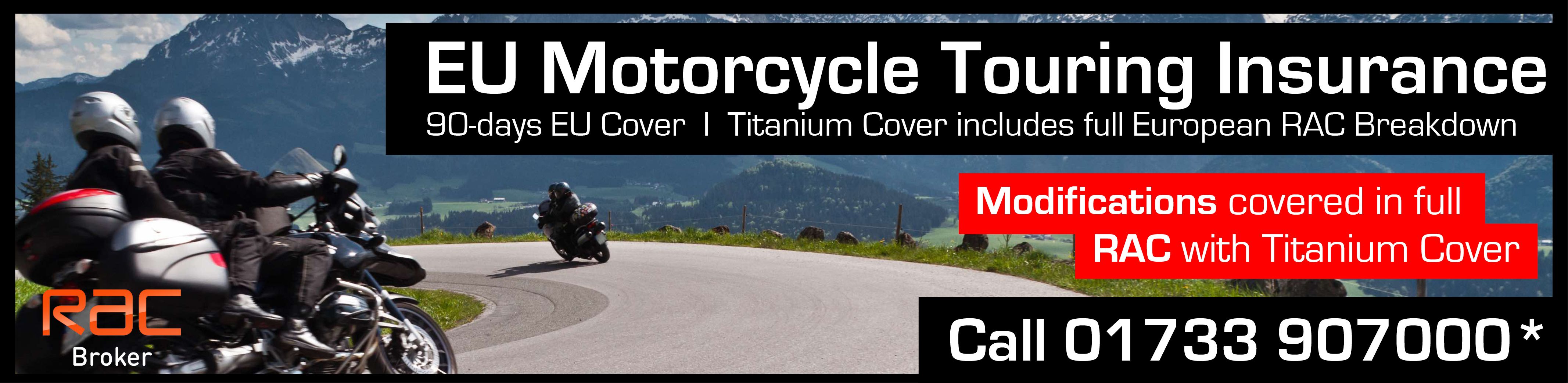 Motorcycle Touring Travel Insurance