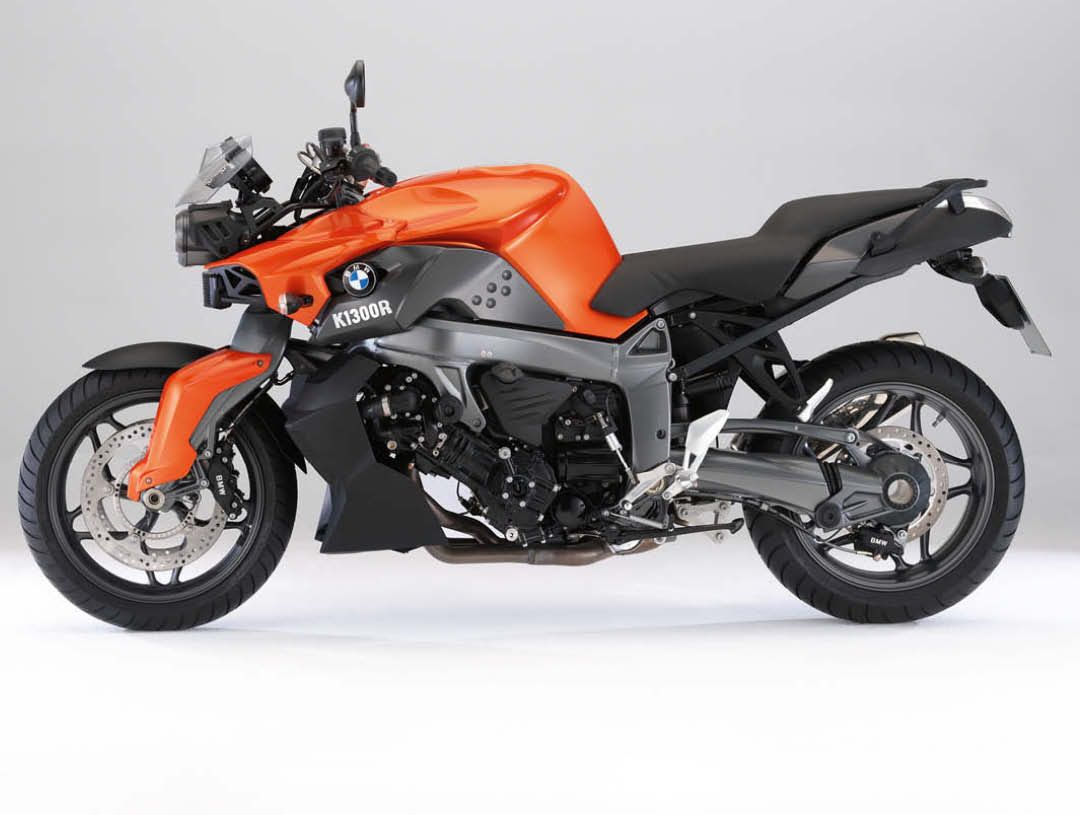 BMW K1300 R left side static orange