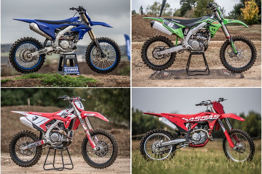 2023 4-stroke dirt bike selection of manufacturers