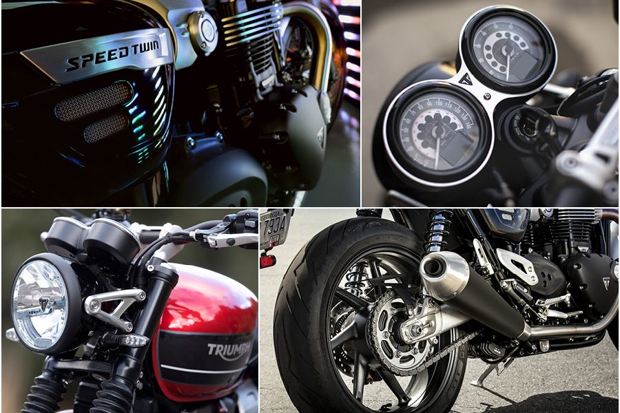 Triumph Speed Twin up close images