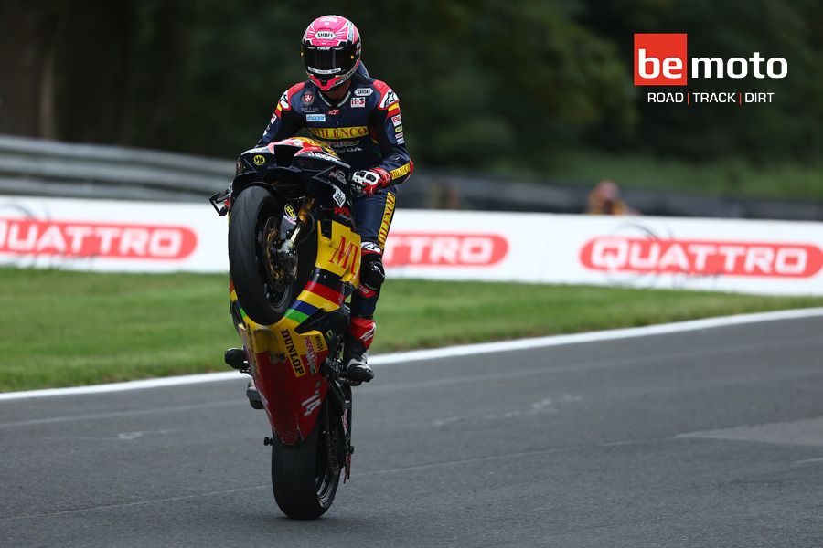 Davey Todd wheelie in BSB