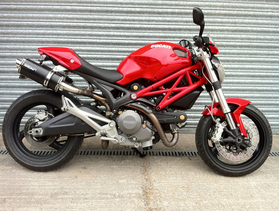 Ducati 696 Monster Pipe Werx exhausts