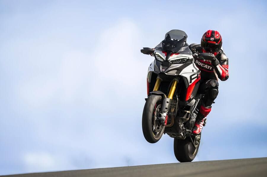 BeMoto Motorbike Insurance Ducati Multistrade V4RS Review Wheelie