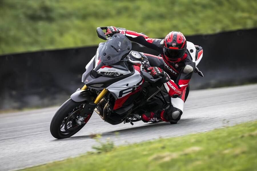 Ducati 2024 Multistrada V4 RS Cornering Road Test Review