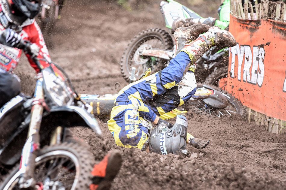 Dirt Bike Crash Eating Dirt