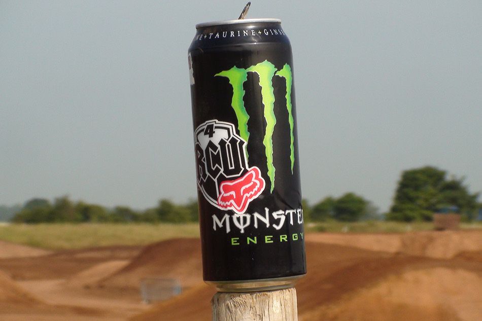 Dirt Bike Energy Drink Of Choice, Monster