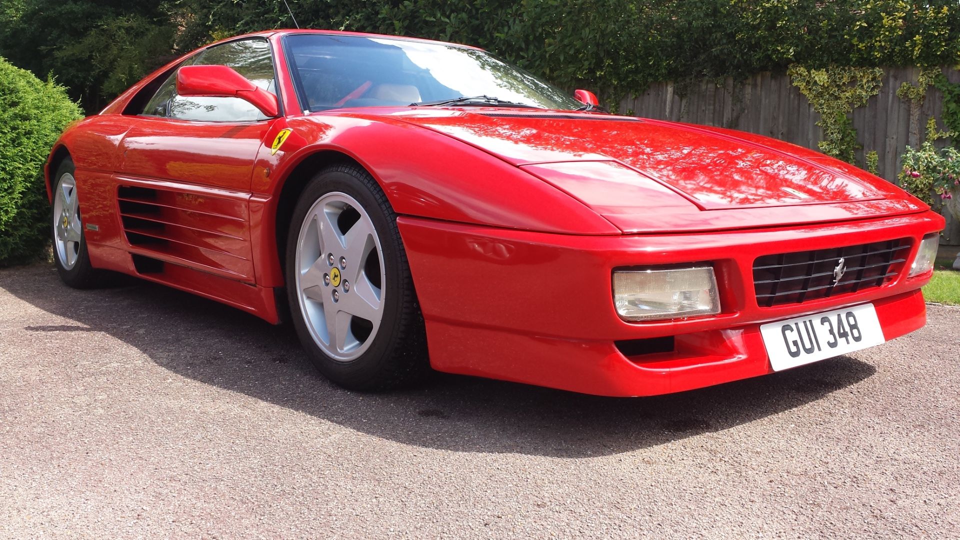 Ferrari 348 in red