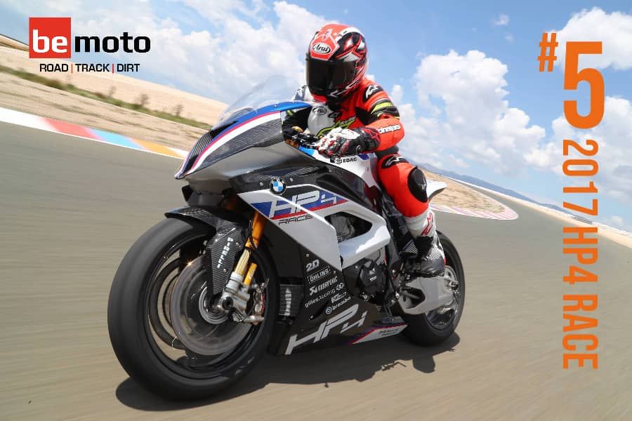 BeMoto Frame Spotting: S1000RR 2017 HP4 Race on Track