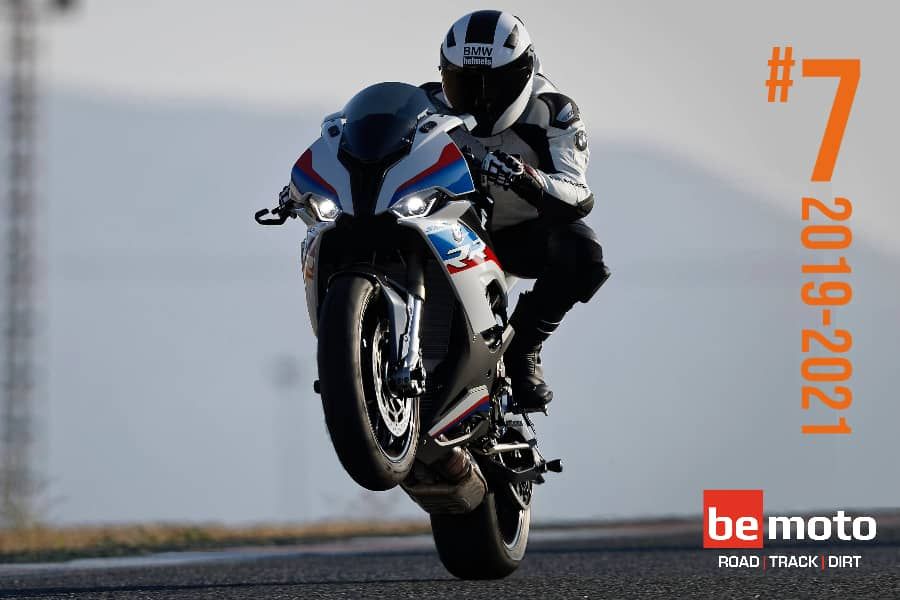 BeMoto Frame Spotting: S1000RR 2019-2021 pulling a wheelie on Track