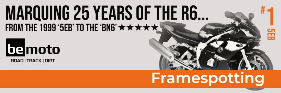 Frame Spotting Banner - The Yamaha R6 Models over 25 years