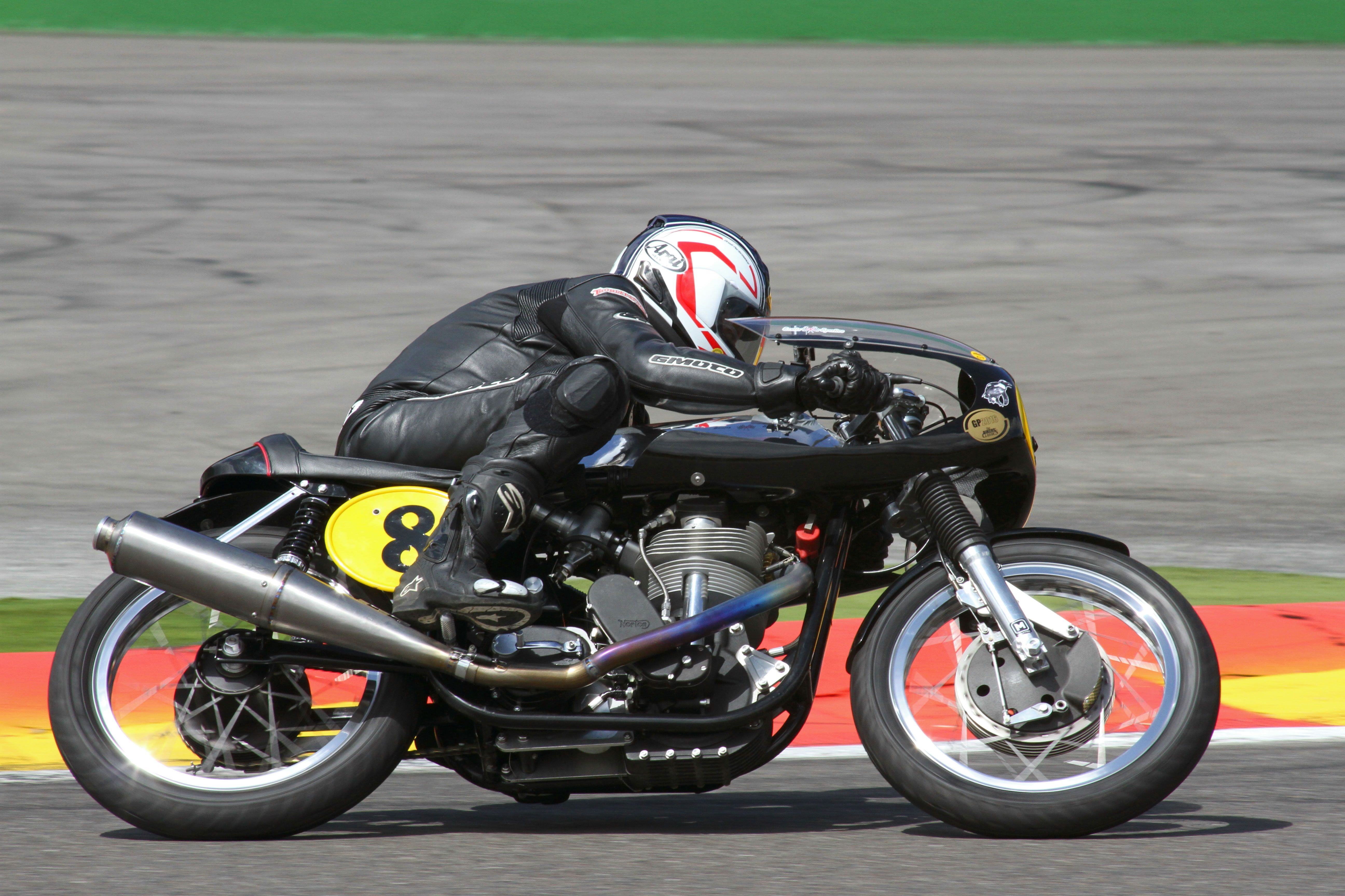 Frank Melling Manx Norton