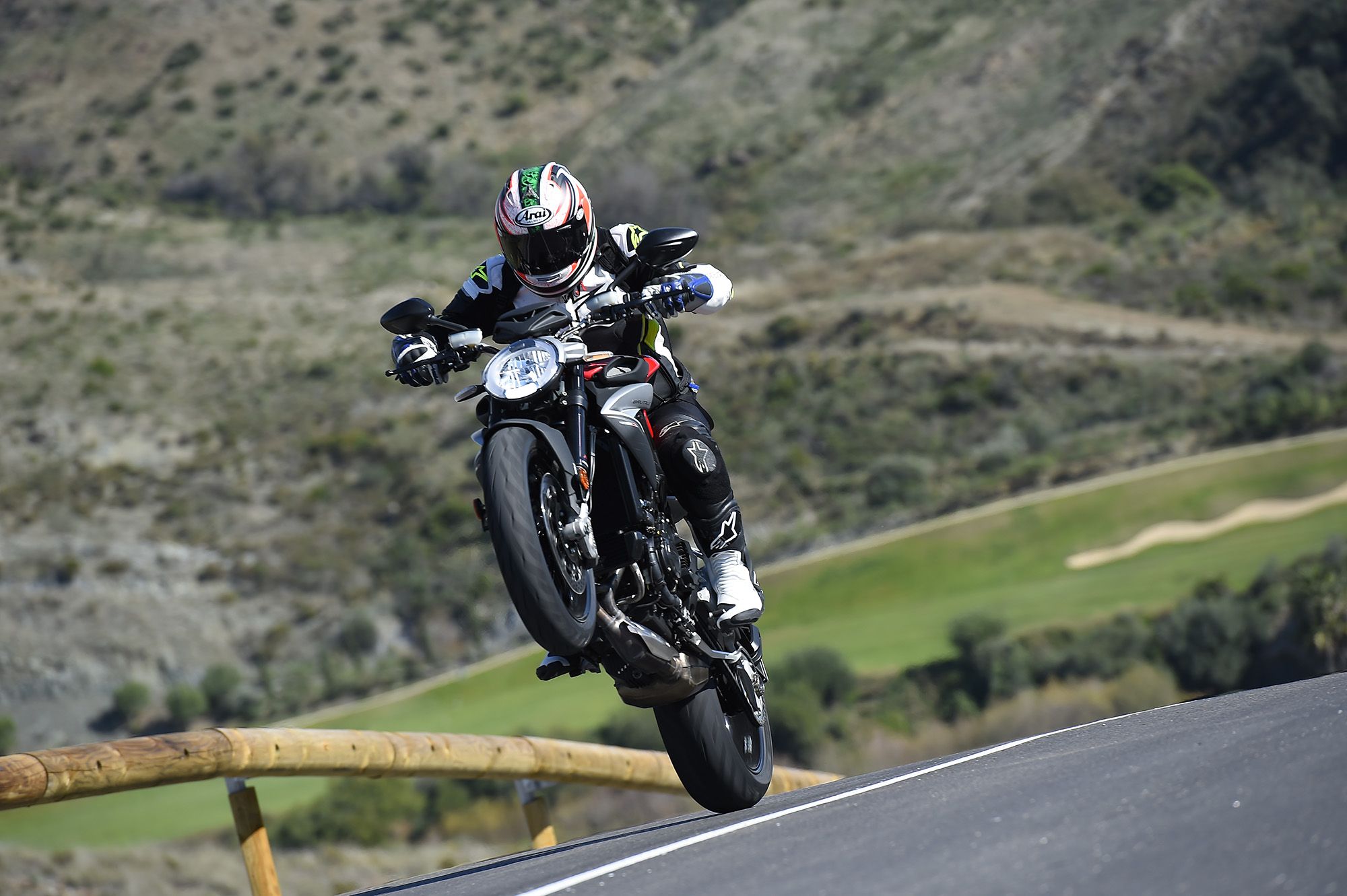 MV Agusta Wheelie