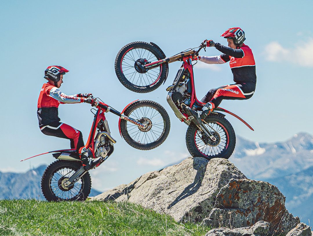 GASGAS trials bikes rock