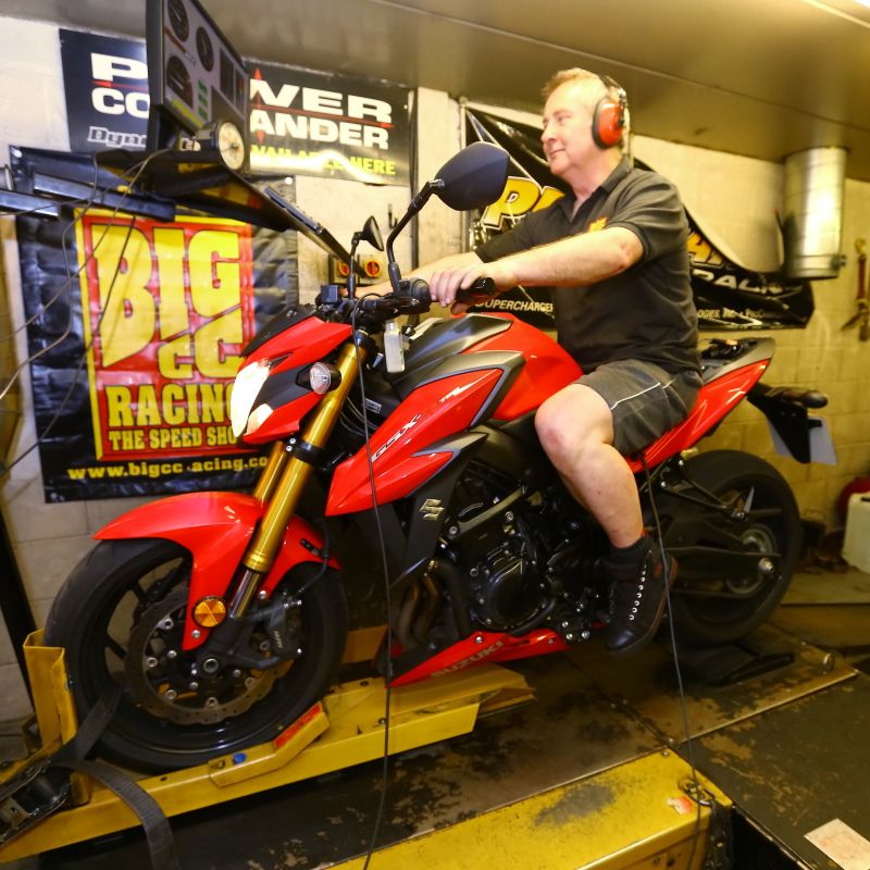 Suzuki GSX-S750 Dyno