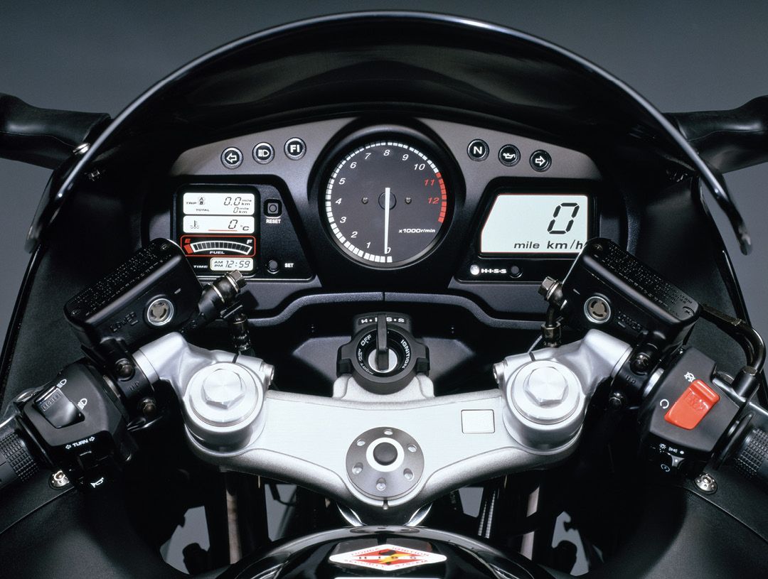 Honda Blackbird CBR1100XX clocks screen rev counter speedo ignition