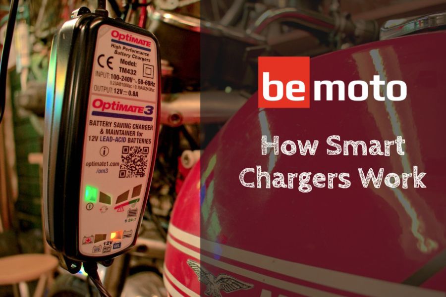 Battery Charger - Optimate 3 - 12V - 0.8 amps, Honda Motorcycle Parts