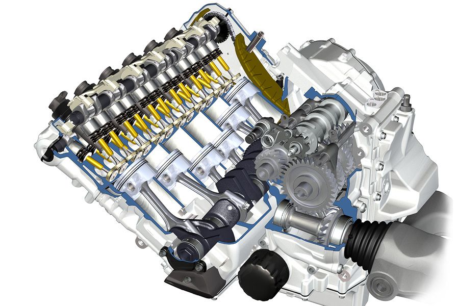 BMW K1600GT Engine Diagram