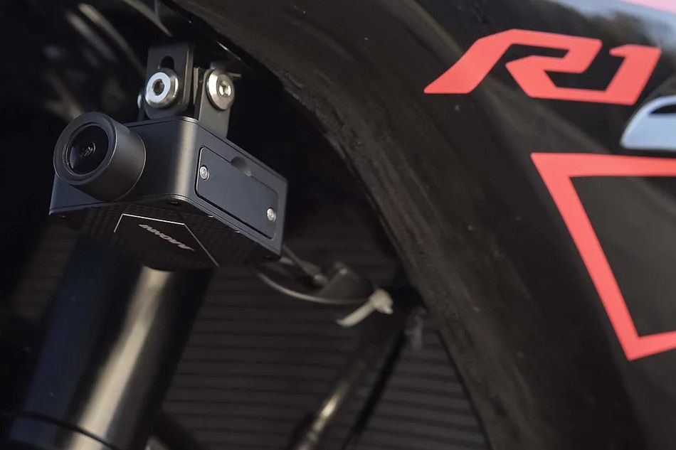 Innovv K5 4 Camera fitted to R1 Motorcycle