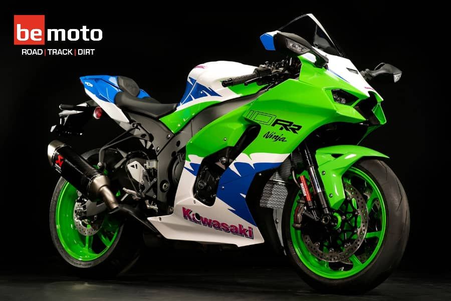 Kawasaki ZX-10RR 2024-Green Blue