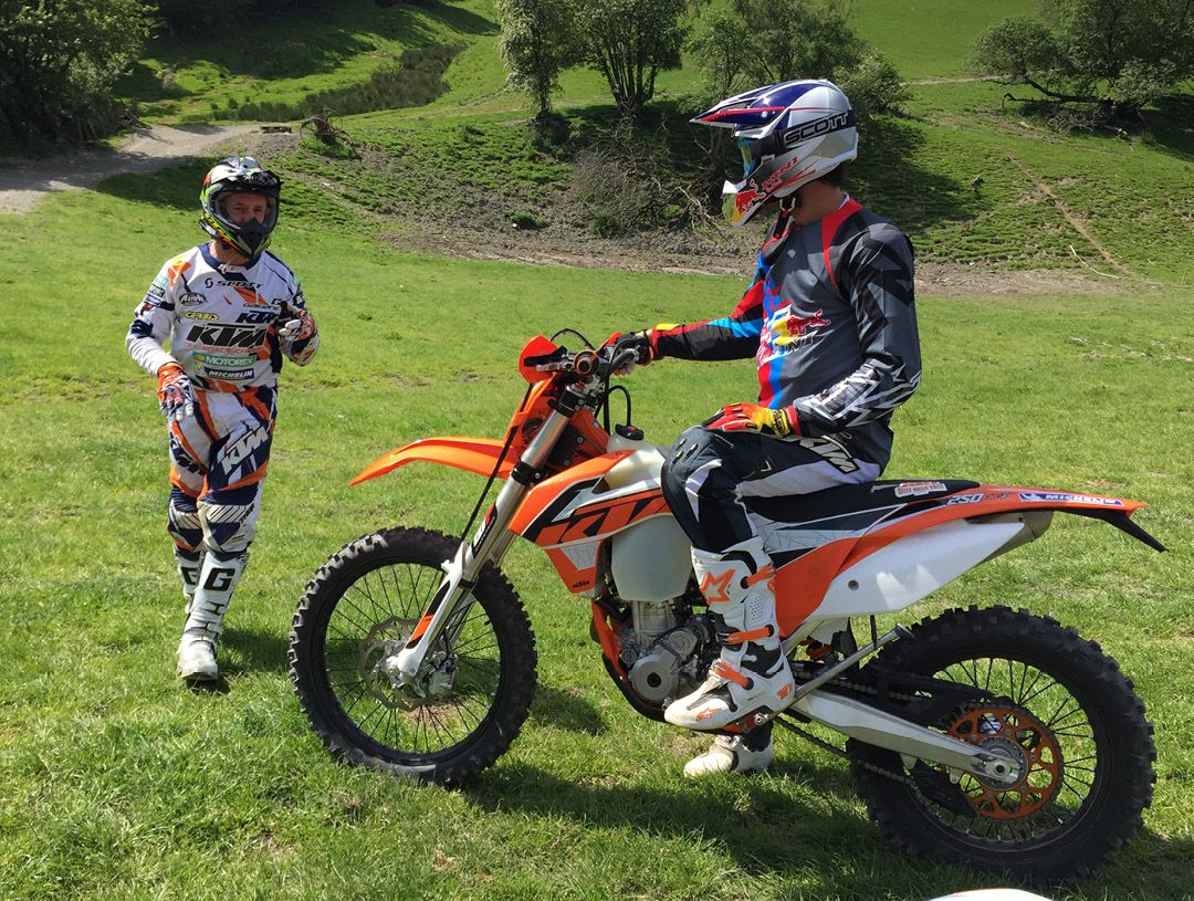 KTM dirt bike