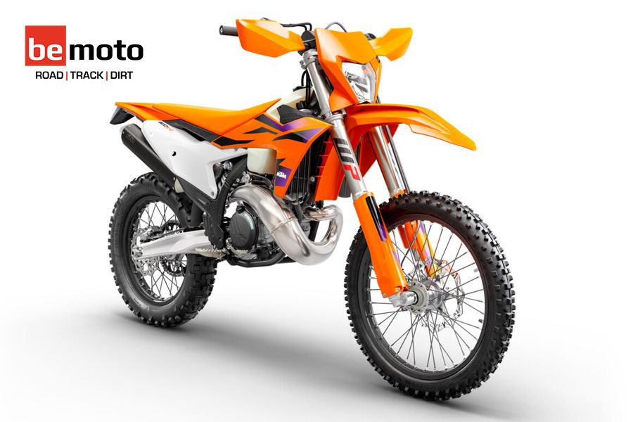 Front view of the new 2024 KTM EXC
