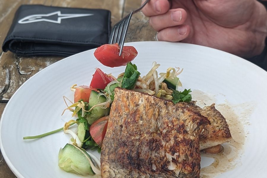 Market Fish Salad at the Boat Shed Cafe