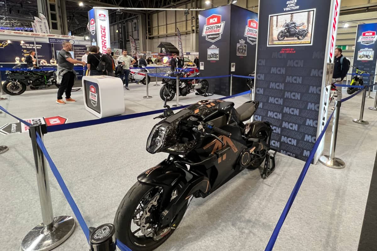 MCN Dream Garage - Arc Vector (2023) Electric Cafe Racer