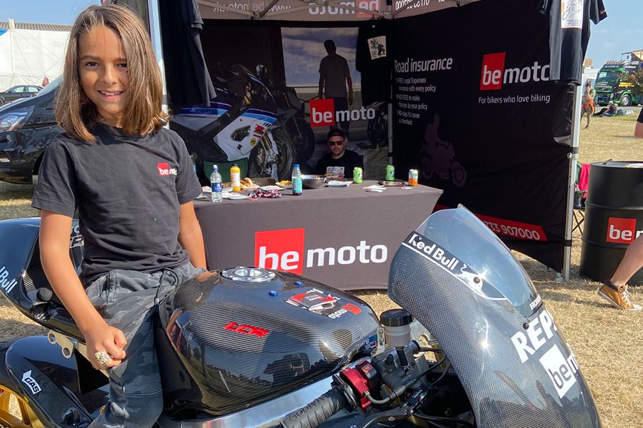 BeMoto Fireblade at the MCN Festival of Motorcycling