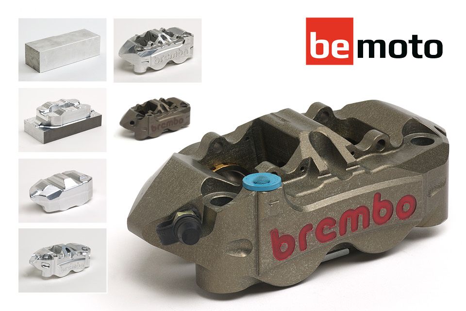 Monobloc Brembo Caliper construction