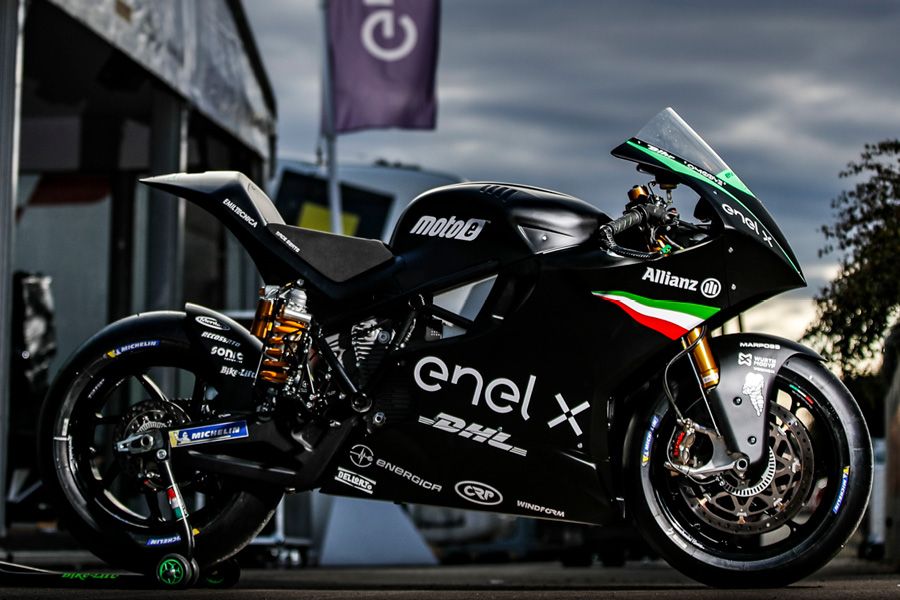 Energica MotoE Electric Race Bike