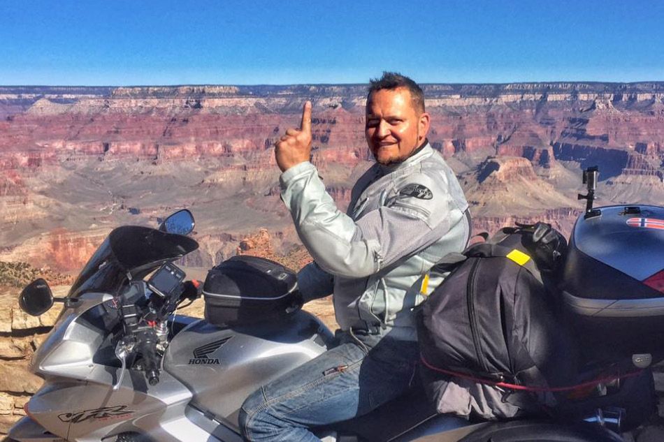 RichyVida USA Motorbike Tour - The Grand Canyon