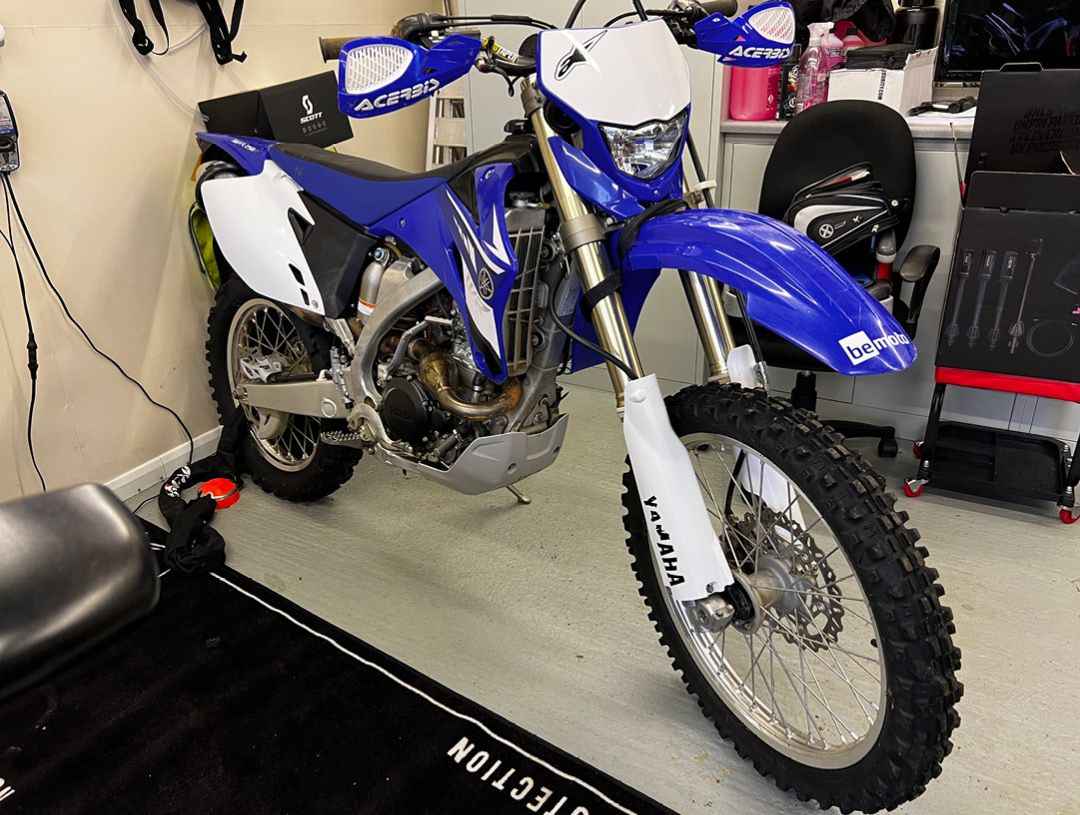 Yamaha WR250F dirt bike