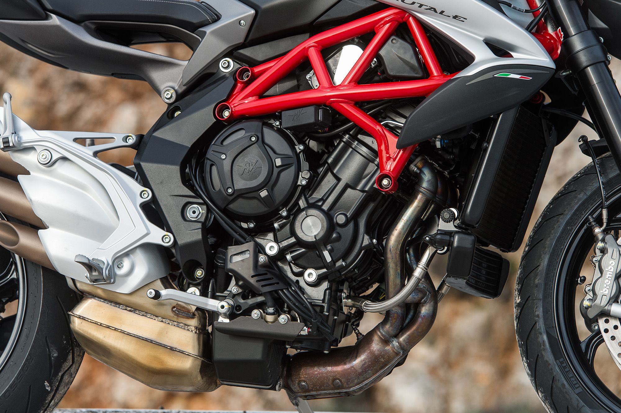 MV Agusta Brutale 800 engine