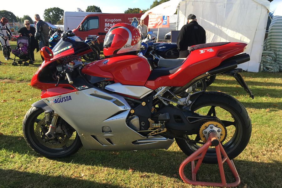 MV Agusta Insurance at Bike Show