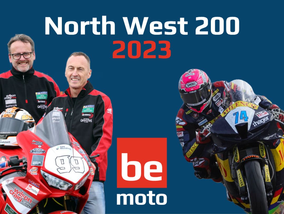 BeMoto North West 200 Sponsored Riders 2023