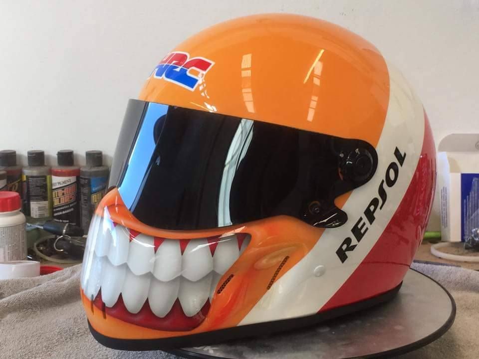 Paul Dalloway Graf-fx custom Helmet