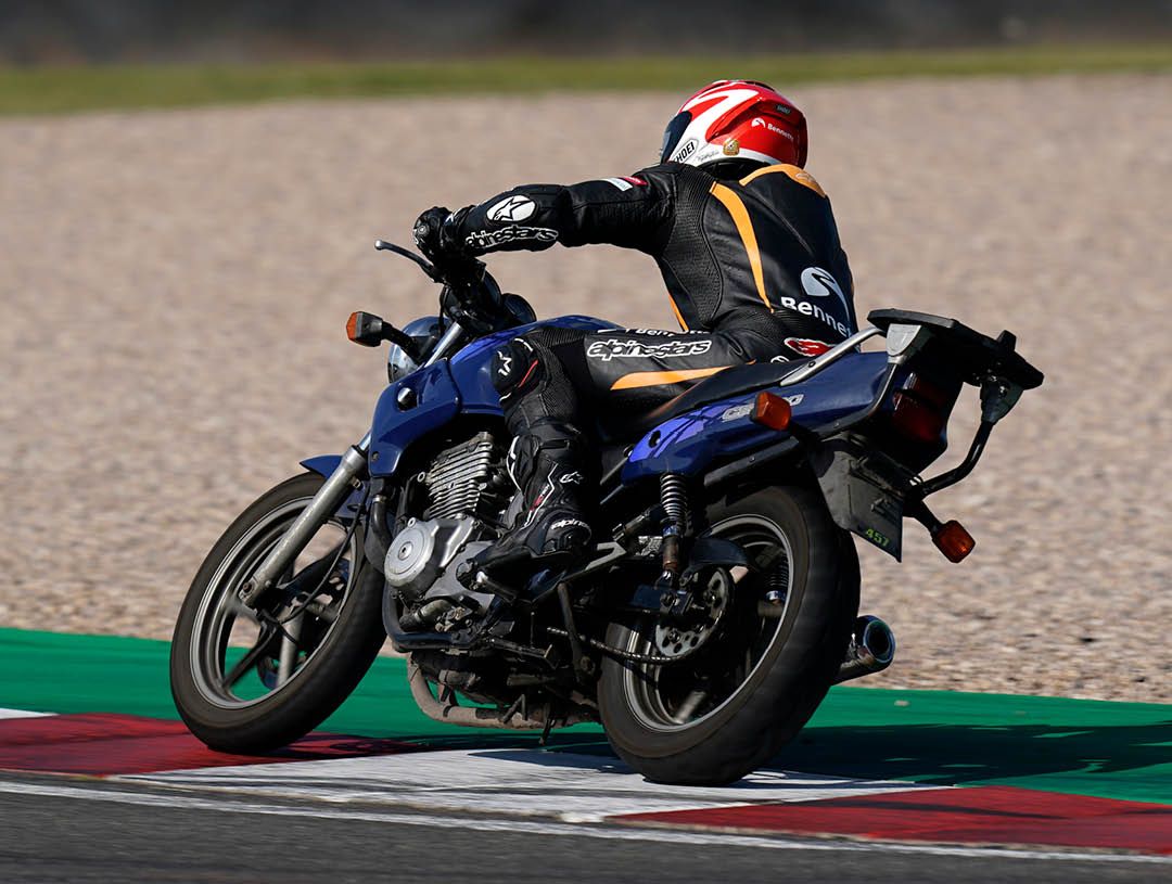 BeMoto Project Honda CB500 Donington Park image by Tim Keeton / Impact Images