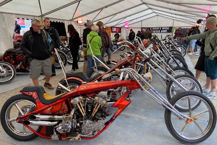 Punta Bagna International Bike Rally Courchevel choppers