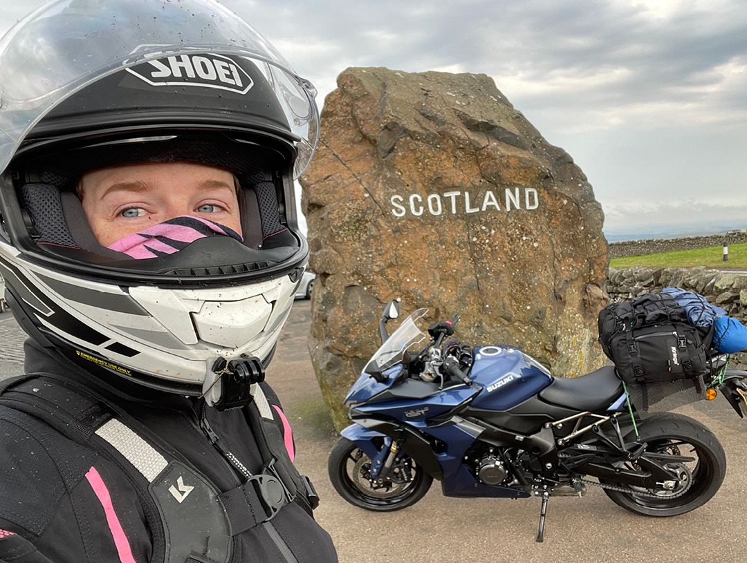 R1Liz Suzuki GSXS-1000GT Scotland