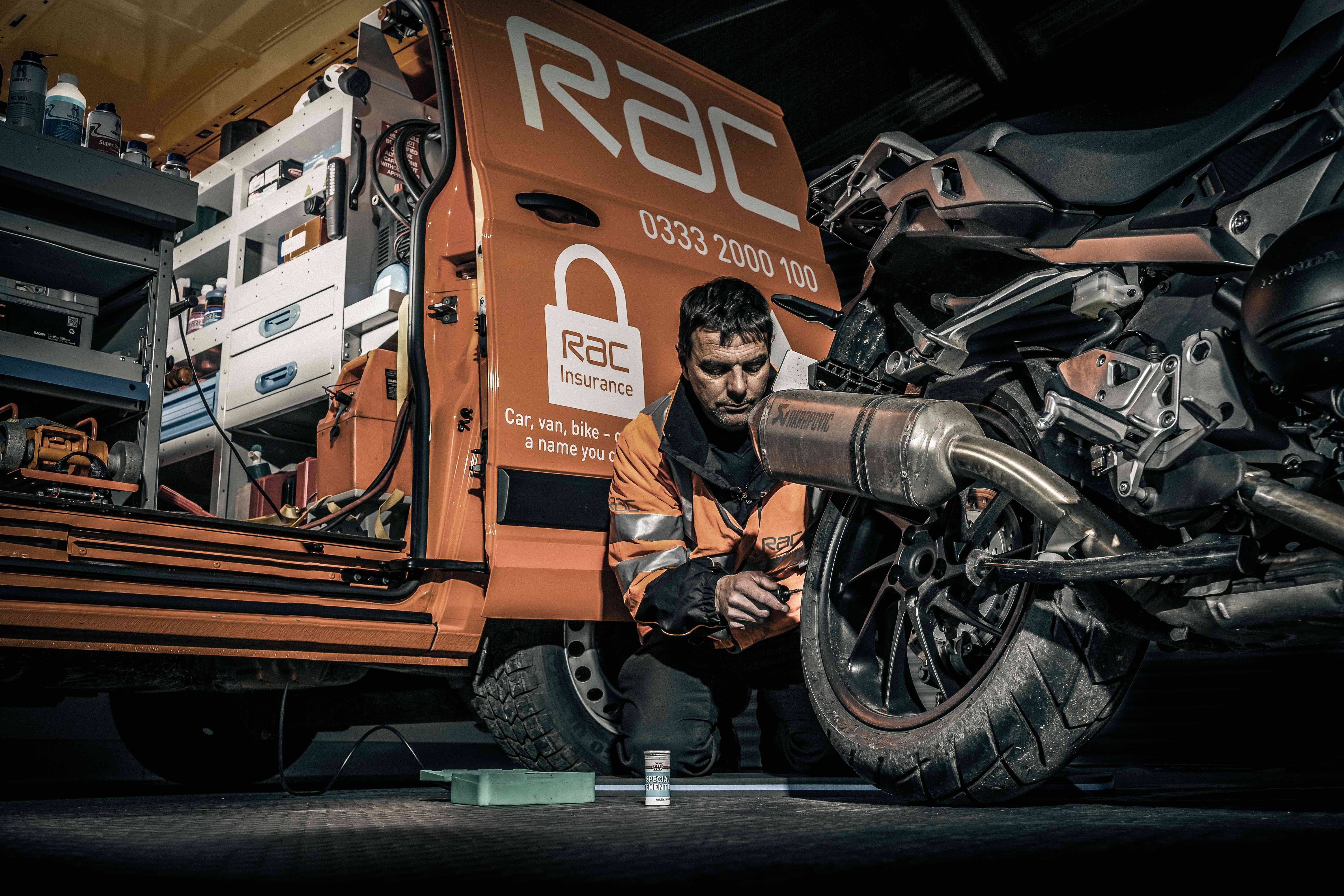 RAC bike repair