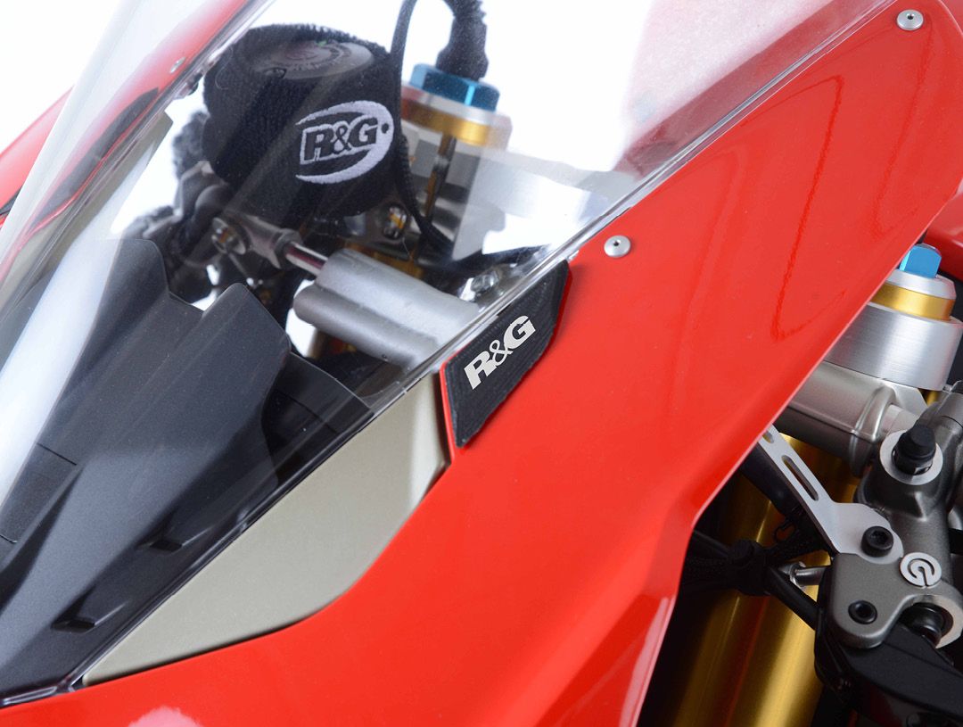 R&G Mirror Blanking Plates Ducati Panigale V4